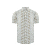 Camisa Sport Beige Classic Fit Perry Ellis CS00889